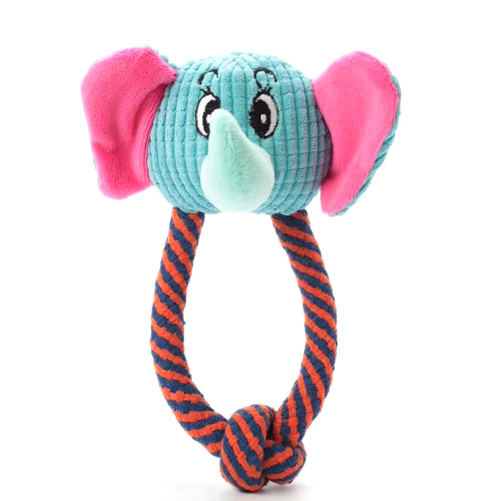 Toy Soft Plush Animal With Rope