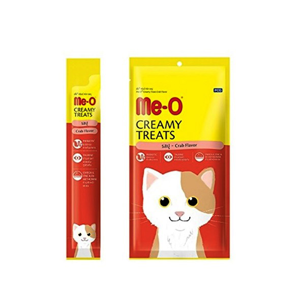 [PC03758] Me-O Creamy Treat Crab 15gX4 (4, 3), Rs.645.00