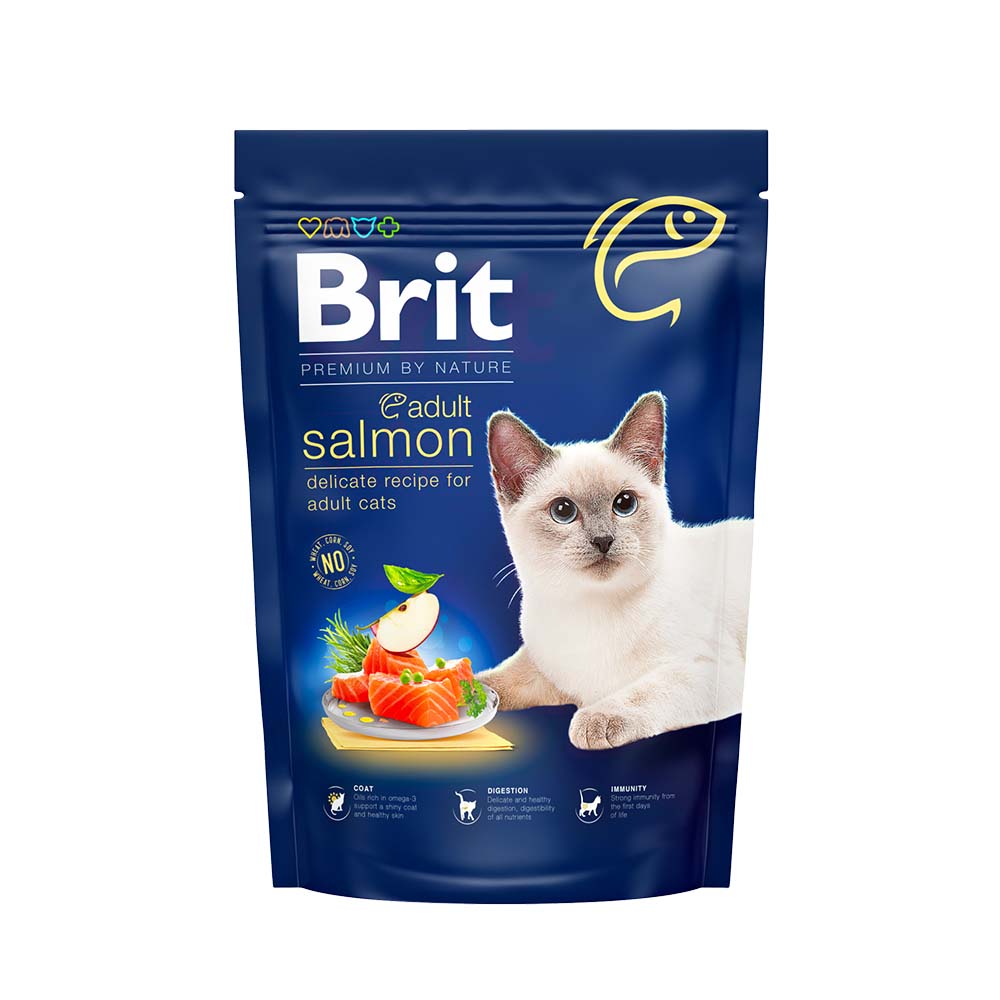 [PC03715] Brit PBN Cat Adult Salmon 800g (2), Rs.3,150.00