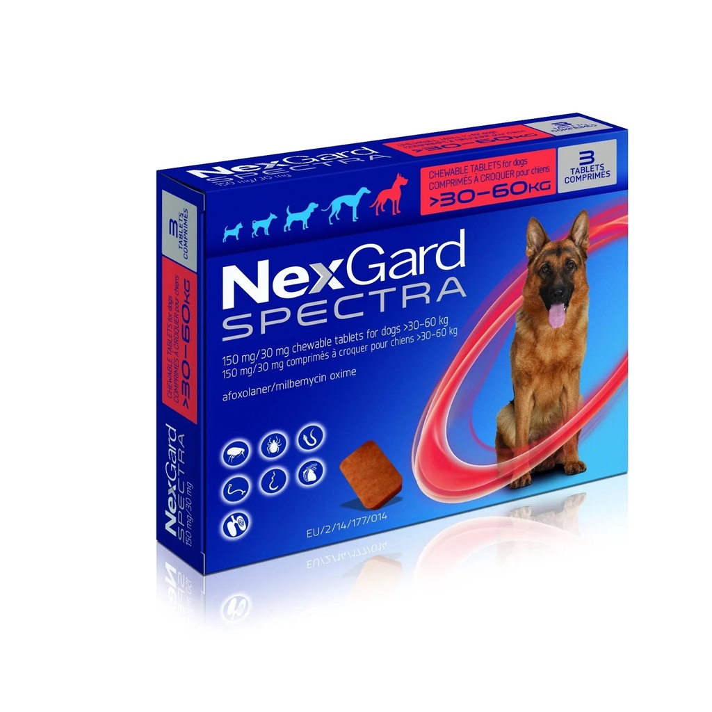 [PC02703] Nexgard Spectra 30-60Kg - XL (6), Rs.4,000.00