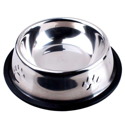 Feeding Bowl SS Silver 22cm