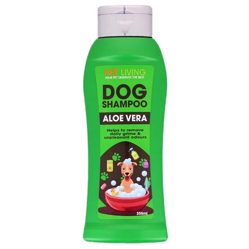 Pet Living Dog Shampoo Aloe Vera 355ml