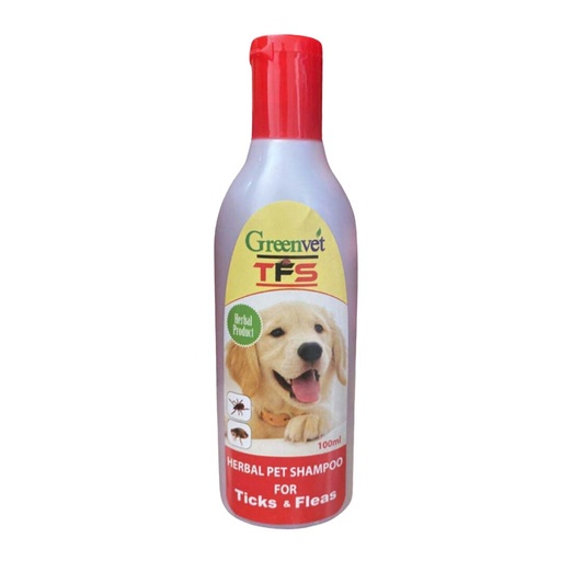Greenvet Ticks & Fleas Shampoo 200 ml