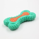 Toy Bone Rubber 2 Color Chewable - M