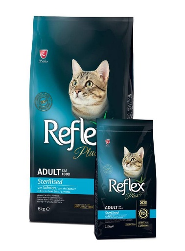 [PC02712] Reflex Cat Adult Sterilized Salmon 8Kg