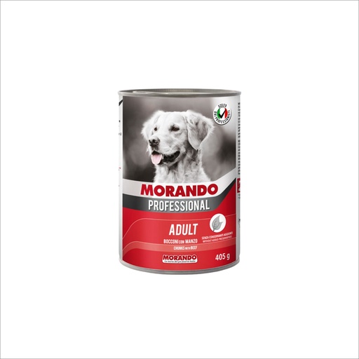 [PC02731] Morando Professional Dog Adult Chunk With Beef 405g