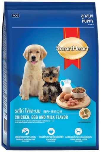 Smart Heart Puppy Chicken, Egg & Milk 2.7Kg