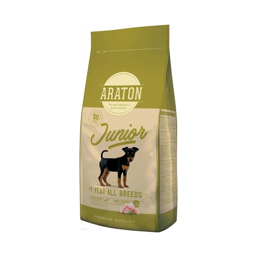 [PC02915] Araton Dog Junior All Breed 15kg