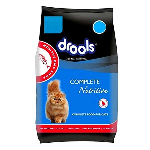Drools cat tuna & salmon 3 kg+1.2Kg