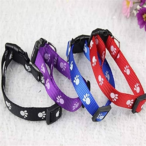 Neck Collar Paw Print 2.0cm