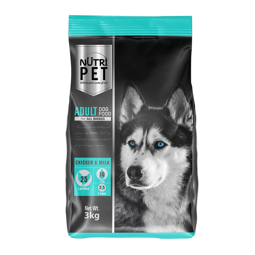 [PC03072] Nutri Pet Adult Chicken & Milk 3Kg, Rs.3,150.00
