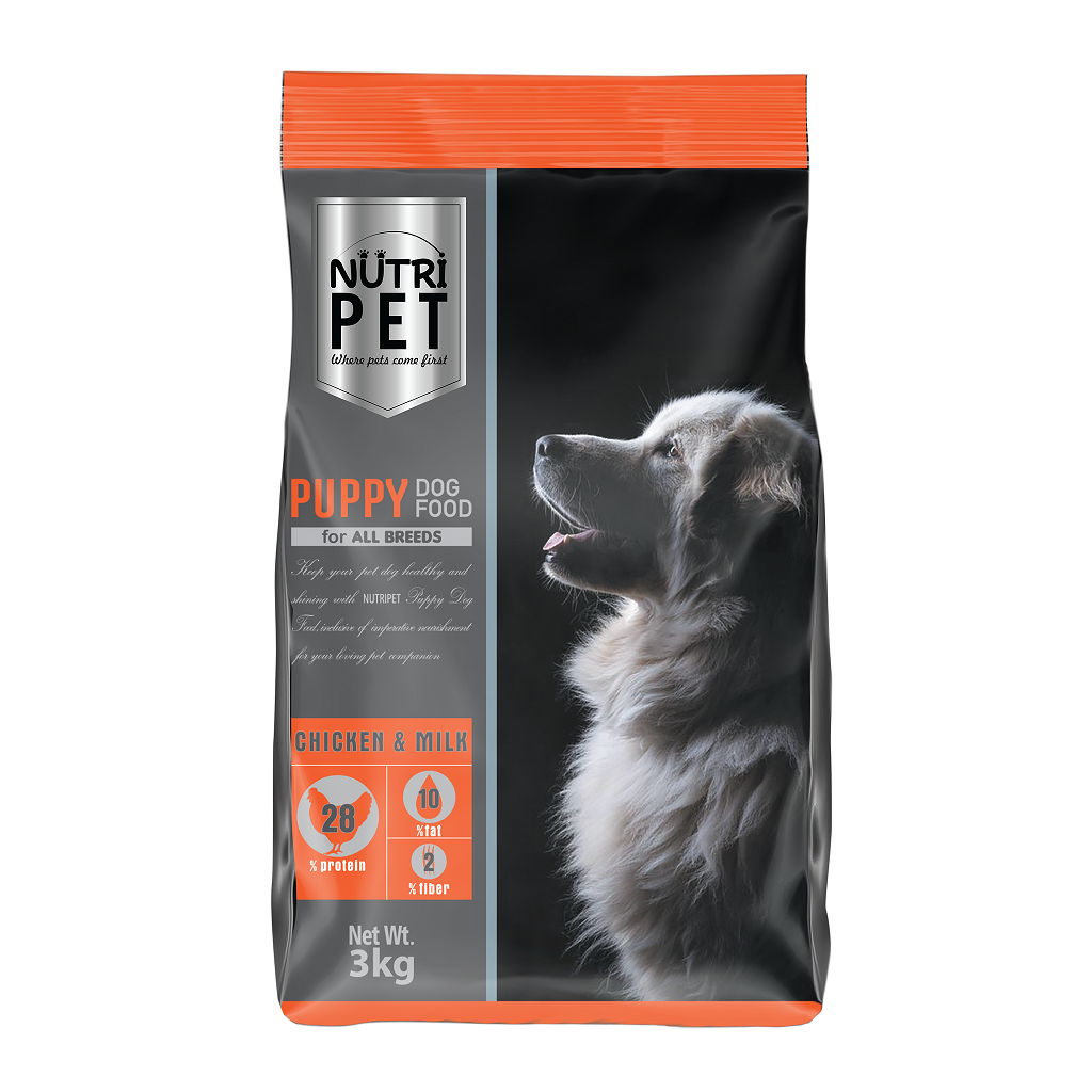 [PC03069] Nutri Pet Puppy Chicken & Milk 3Kg, Rs.3,500.00