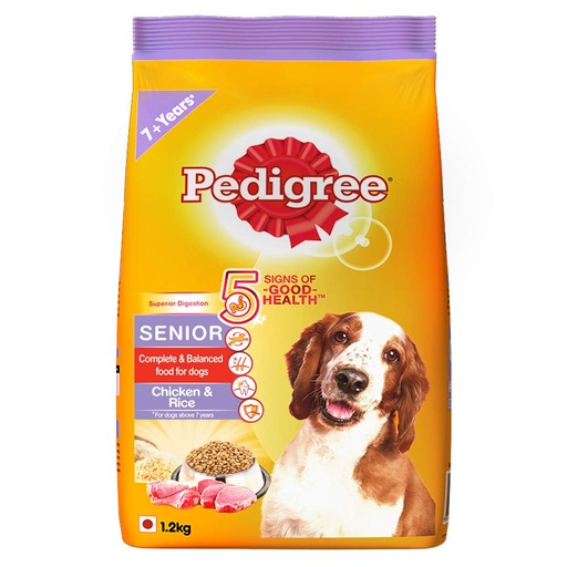 Pedigree Senior Chi & Rice 1.2Kg