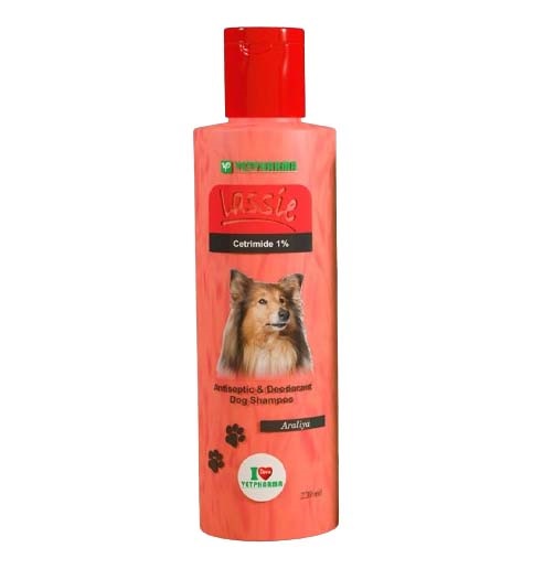 [PC02785] Vetpharma Lassie Araliya Shampoo 220ml, Rs.700.00